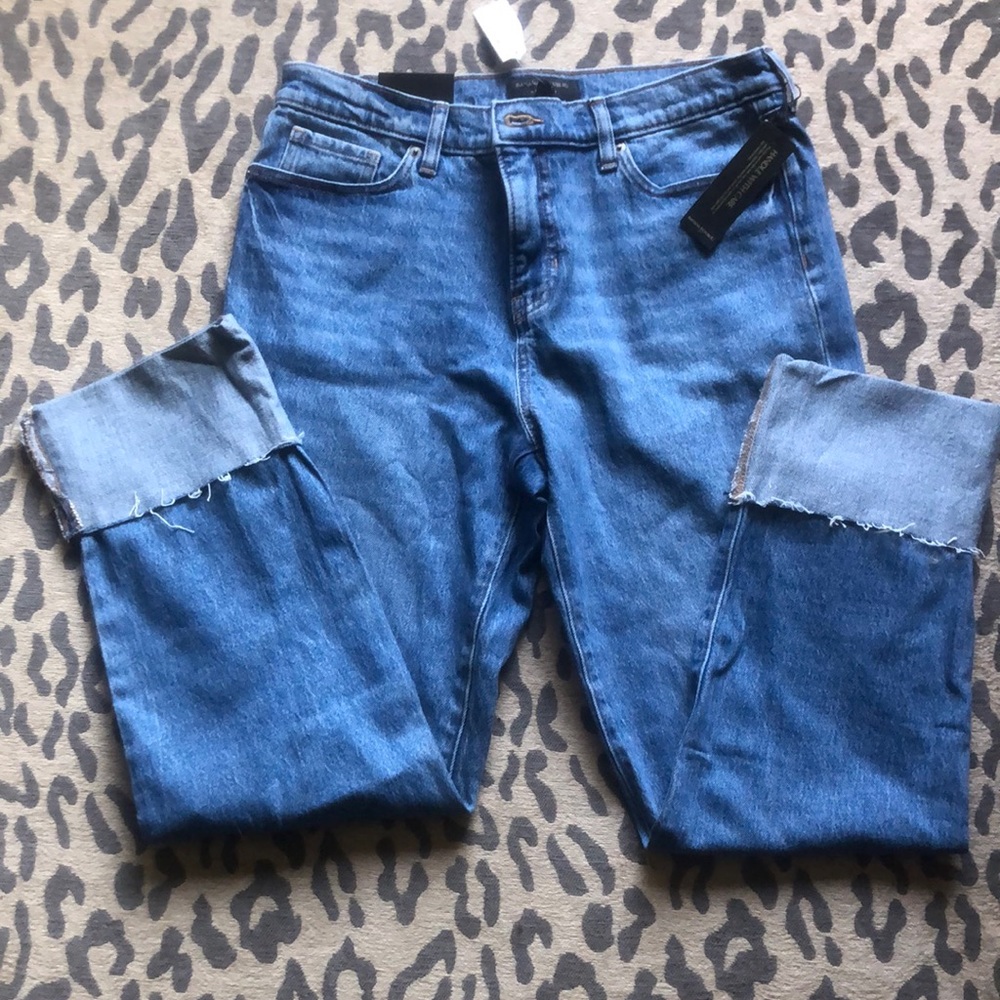 NWT Womens Banana Republic cropped slouch jean 28/6